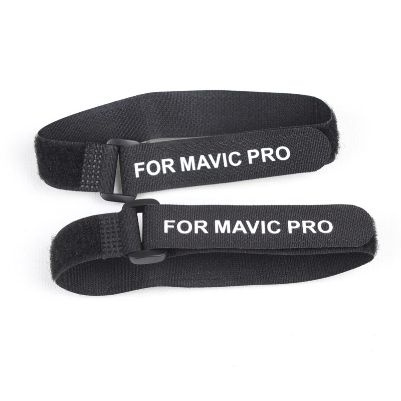 2pcs Propeller Blade Fixed Magic Tape Straps Hook Loop Cable Cord Ties for DJI Mavic Pro Drone accessories 5