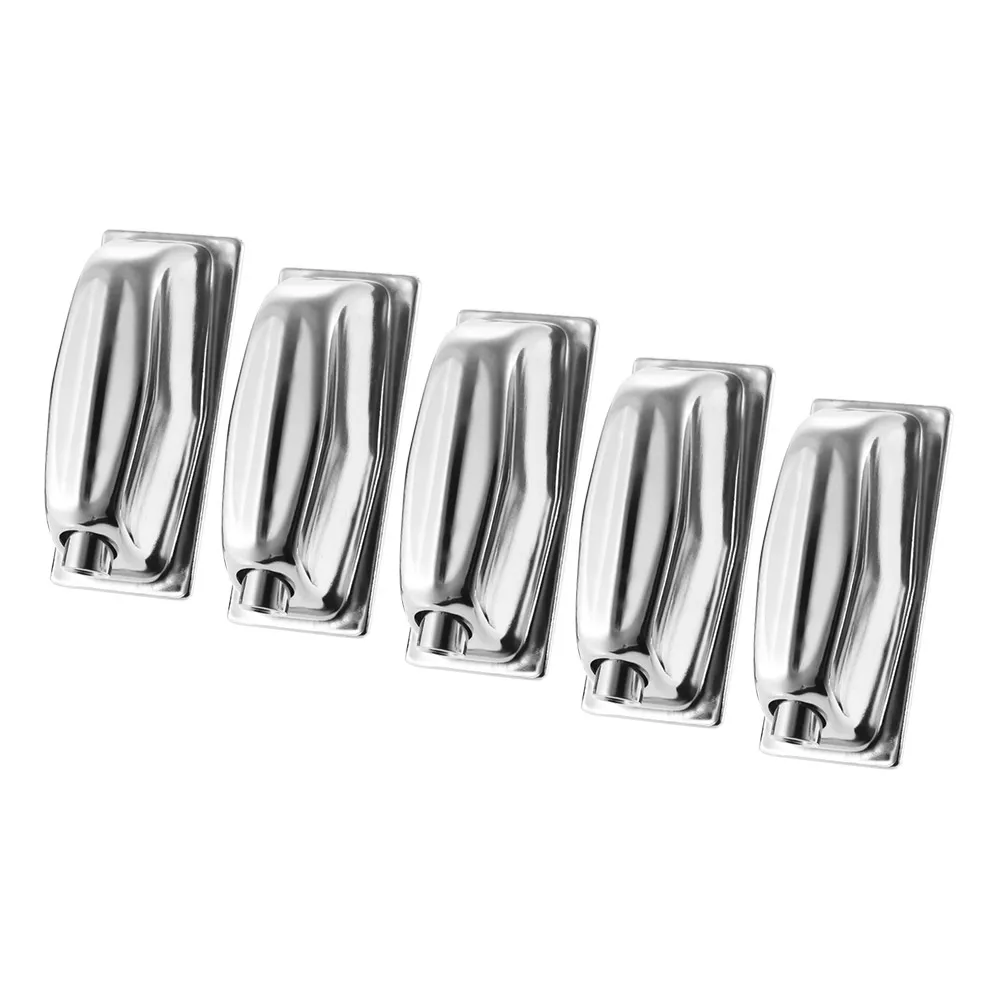 

5pcs/Pack Single-end Drum Lug Rectangular Snare Drum Lug Claw Hooks Ear Drum Accessories Replacement Percussion Instruments
