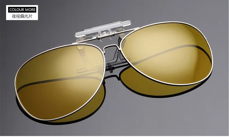 Клип авангарда различные красочные очки клип поляризованные Polaroid поляризационные Гольф Рыбалка УФ 400 женские и мужские солнцезащитные очки