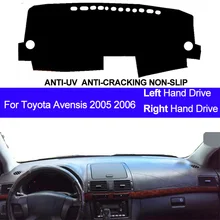 Car Dashboard Cover Dashmat For Toyota Avensis 2005 2006 Left Hand Drive ANti UV Auto Dash