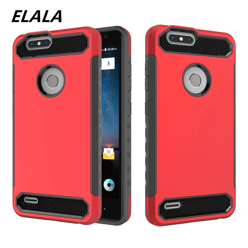 

For ZTE Sequoia Z982 / ZTE Blade Z MAX Cover Case Hard TPU carbon Silicone fiber luxury dust-proof Soft For ZTE Zmax Pro 2 Case