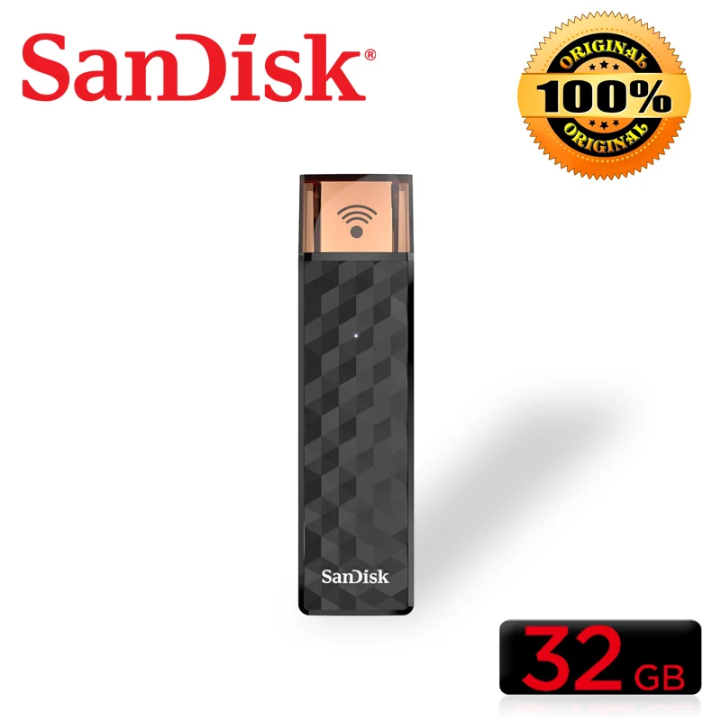 

SanDisk usb flash 16GB 32GB 64GB 128GB WiFi USB Flash Drive Wireless Stick USB Pen Drive pen drive USB 2.0 Memory Stick