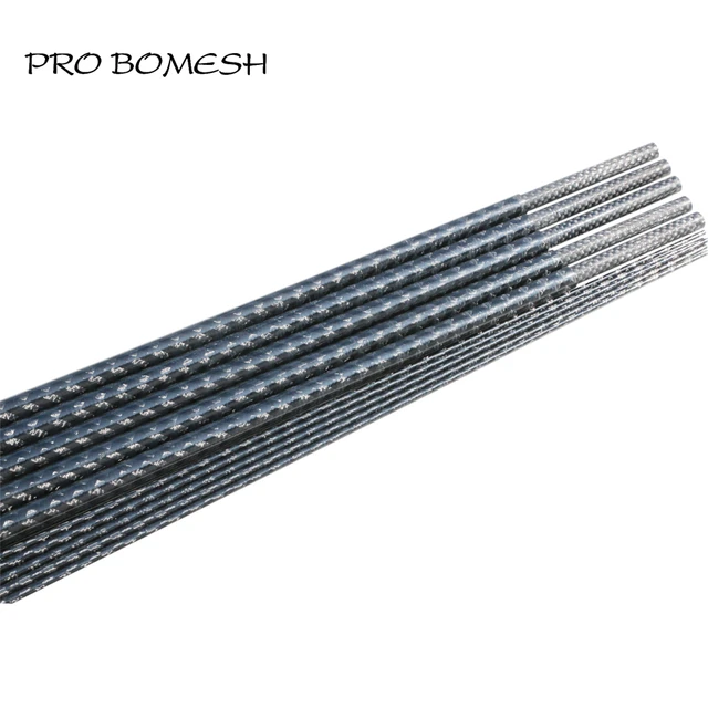 Pro Bomesh 2 Blanks 2.28M 98.9g H 2 Section Carbon Fiber X-Ray Wrap Rod  Blank Boat Rod Blank DIY Rod Building Blank - AliExpress