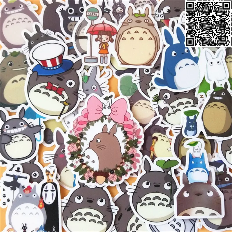 

40 pcs fo'r Kids Fun Paper Stickers Homemade Fat cat Bookkeeping Decals on Laptop /Decorative scrapbooking / DIY stickers