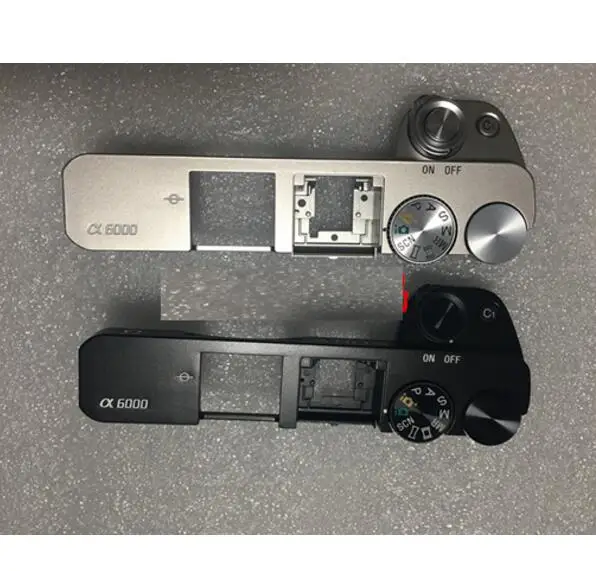 Новый для SONY ALPHA A6000 верхнюю крышку с всплывающих вспышки и набрать Ремонт Часть (черный или серебристый)