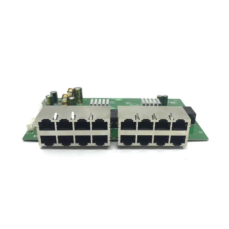 OEM новая модель 16 коммутатор Desktop RJ45 коммутатора Ethernet 10/100/1000 Мбит/с Lan переключатель концентратора 16 Порты и разъёмы как материнская плата