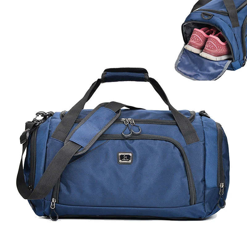 

Male Sports Bag For Training Fitness Woman Yoga Gym Bag Waterproof Luggage Shoulder Travelling Handbag Outdoor With Shoe Pouch