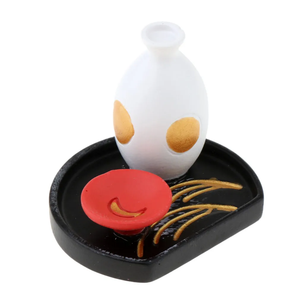 Miniature Resin Ornament Decoration Mini Toy for Children Kids Playing Toy - Japanese Style