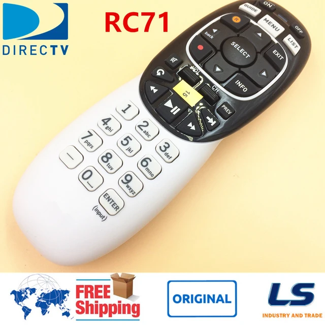 Buy original DirecTV RC71 UHF RF IR UNIVERSAL REMOTE