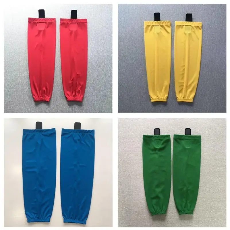 

Free Shipping Solid Color 100% Polyester Ice Hockey Socks Training Hockey Socks For Team