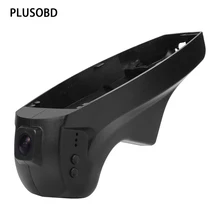 PLUSOBD Wifi Oculta Dvr Cámara Del Coche Para BMW F10 F15 Sistemas de Seguridad Del Coche F18 F02 F01 Android/IOS Dashcam Con Aluminio aleación