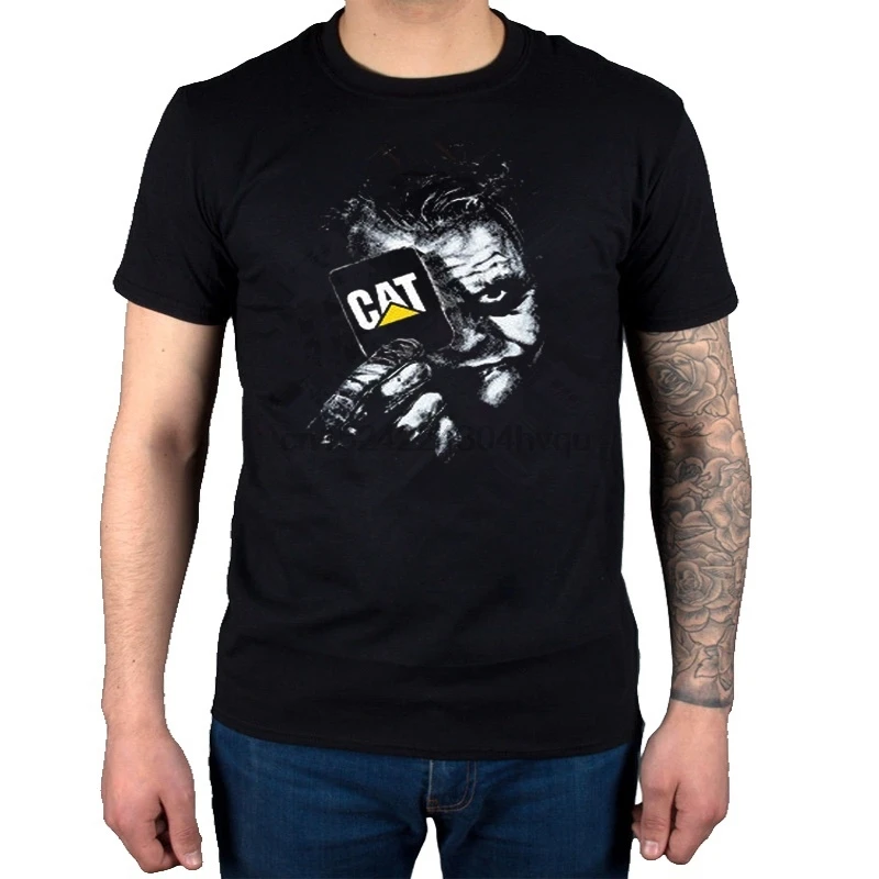 

Fashion Joker Caterpillar Graphic T Shirt Classic Tee women tshirt