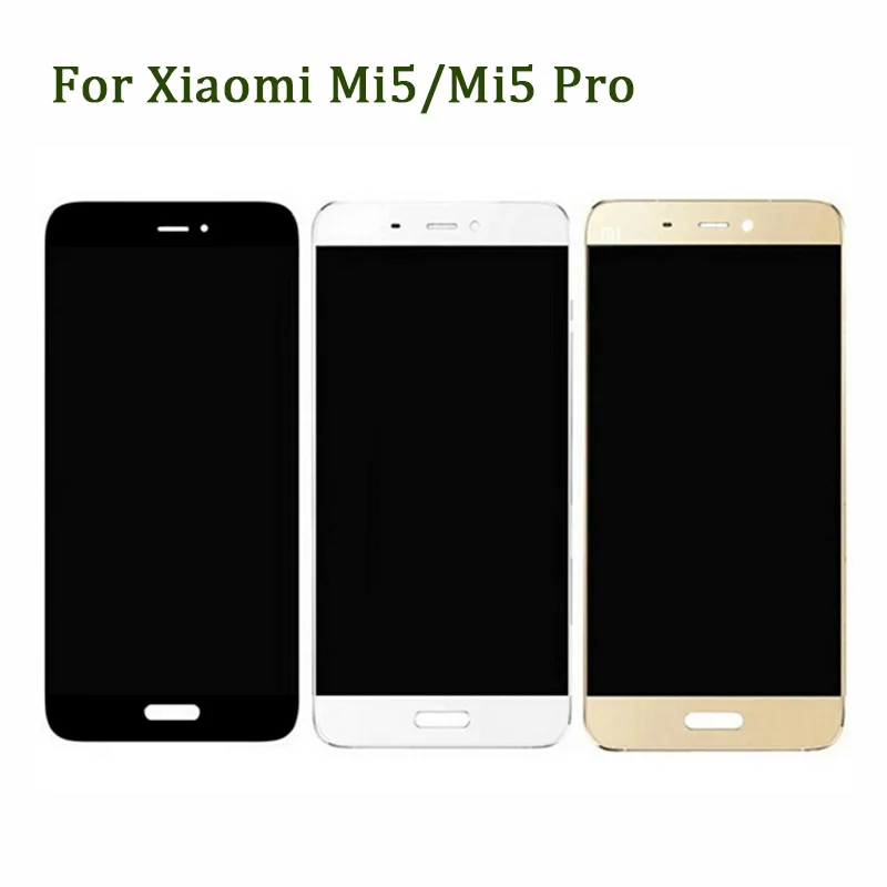 

For Xiaomi MI 5 MI5 LCD Display Touch Screen Digitizer Assembly Replacement Cell Phone Screen Parts + Free Tools