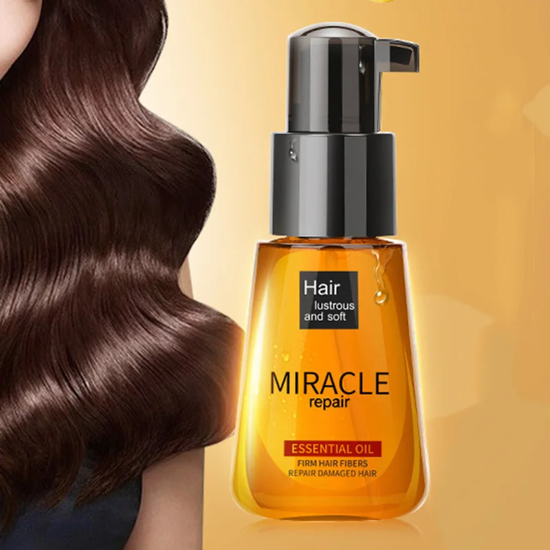 

70ml Multi-functional Scalp Treatments Hair Care Moroccan Pure Argan Oil Essential Oil For Frizzy Dry Hair Keratin Repair