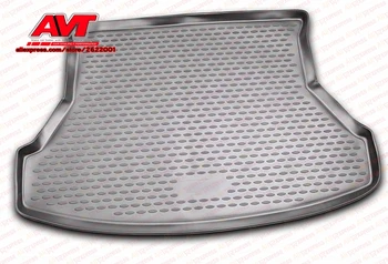 

Trunk mats for Lada Kalina 2007-2013 1 pcs rubber rugs non slip rubber interior car styling accessories