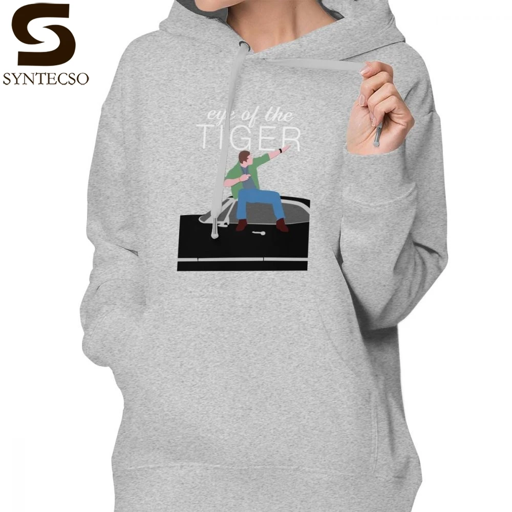 

Tiger Hoodie Supernatural Eye Of The Tiger Hoodies Cotton Sexy Hoodies Women Plus Size Street wear Graphic Red Pullover Hoodie