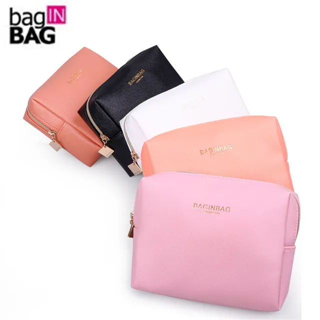 Fashion Cross Pattern Pu Leather Cosmetic Bag Women Makeup Fashion Cross Pattern Pu Leather Cosmetic Bag Women Makeup Organizer Waterproof Storage Clutch Bolsa