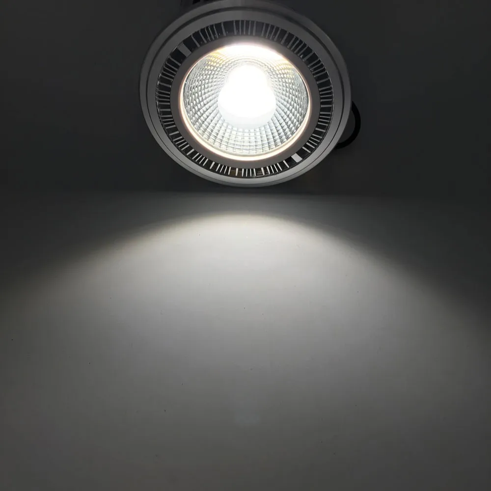black spot light Drop Shipping  AR111 LED Spotlight 7W 9W 12W 15W GU10 Spot Light With G53 Base To Replace Old AR 111 Blub usb spotlight