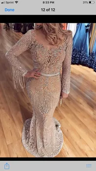 

New Style 2019 Spring Prom Dresses V-Neck Spaghetti Strap Beading Tulle Straight Floor Length Evening Dress Party Gowns Vestidos