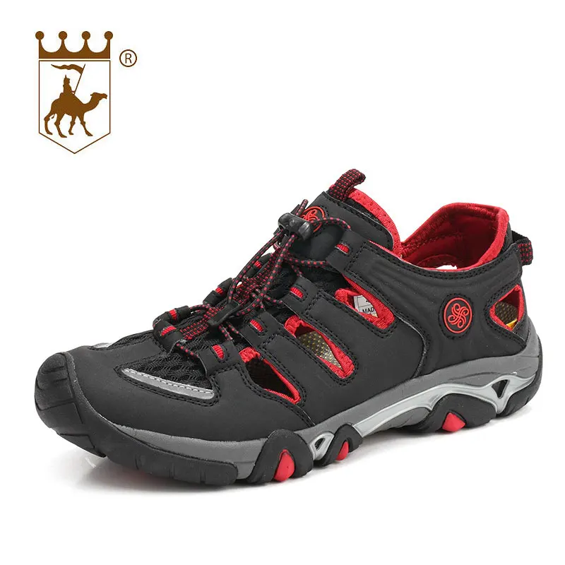 

BACKCAMEL 2018 Summer New Arrival River Shoes Men's Amphibious Outdoor Breathable Quick-drying Anti-slip Sandals Round Toe Shoes