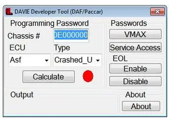 

DAVIE DEVELOPER TOOL v0.3.1 forDAF