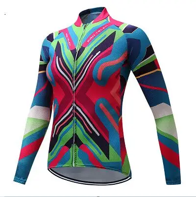 Женский комплект Джерси для велоспорта, одежда для велоспорта, одежда для велоспорта, костюм для горного велосипеда, облегающий костюм, шорты с нагрудником, профессиональная гелевая спортивная одежда, комплект одежды - Цвет: COLOR 18