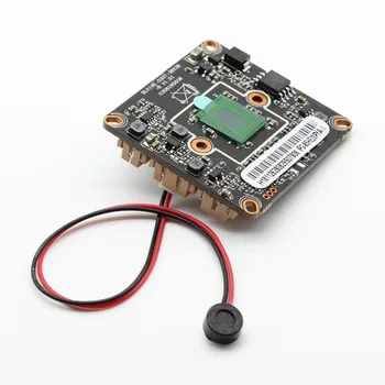 

HD 2MP Audio CCTV IP Camera Module Sony IMX307 Blacklight Starlight IPC PCB board mic with CS lens