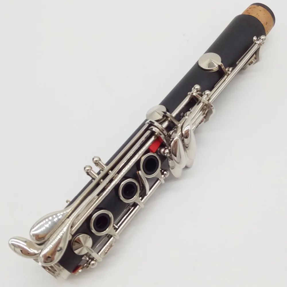 MFC Профессиональный Bb кларнет 255 бакелит кларнет никель серебряный ключ Музыкальные инструменты Чехол мундштук аксессуары для тростей
