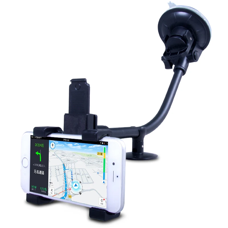 

Universal Mobile Phone Holder Long Arm Car Dashboard Windshield Mount Cellphone Stand Support For xiaomi iphone samsung huawei