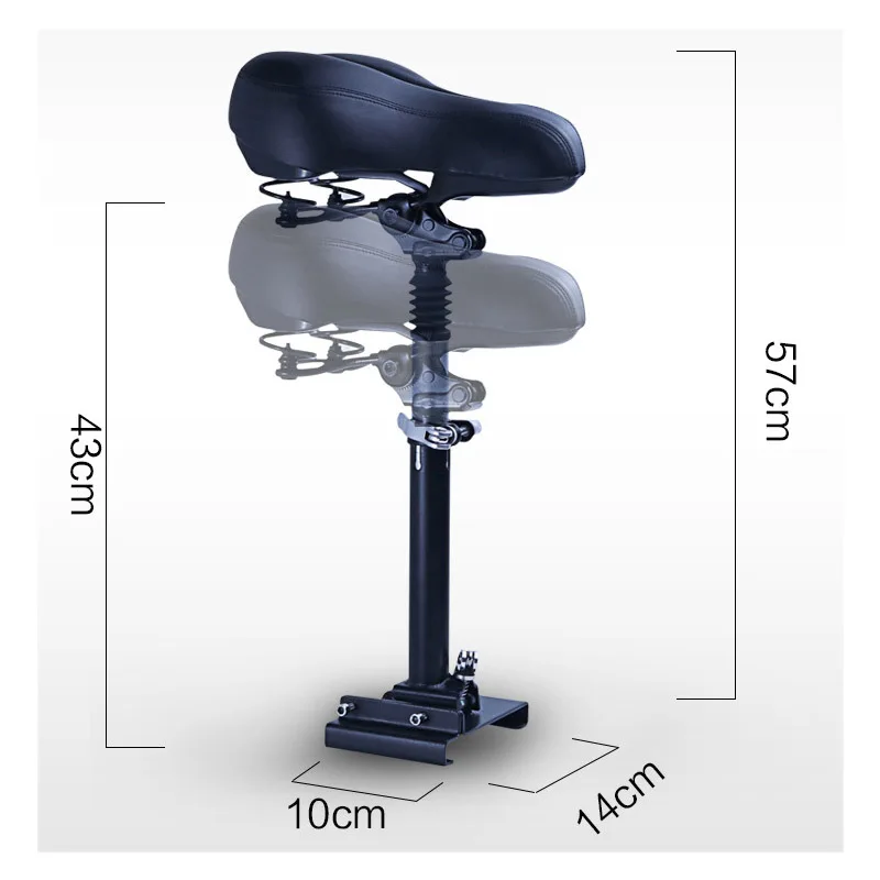 

Xiaomi M365 Scooter Seat Detachable Saddle Electric Scooter Adjustable Seat With Shock Absorbing for Xiaomi Skateboard car