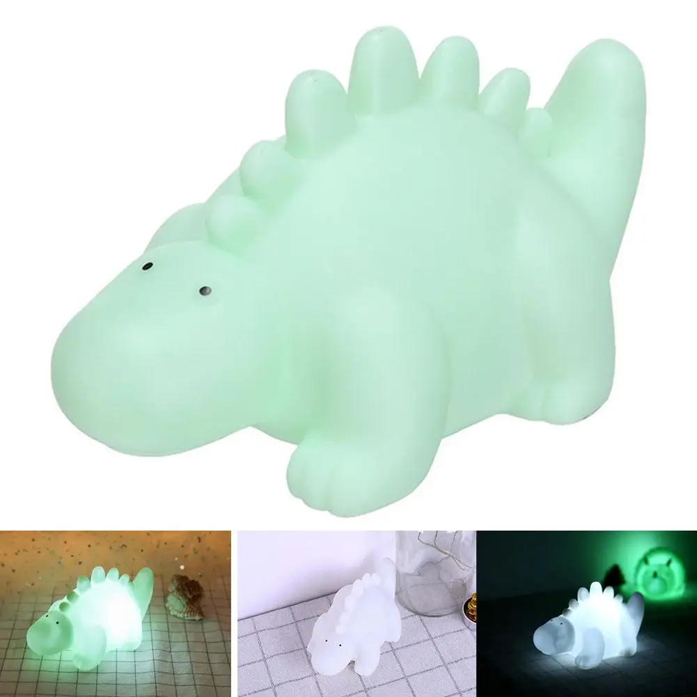 

Cute Dinosaur Night Light Nursery Bedroom Kids Children Room Bedside Decor Lamp