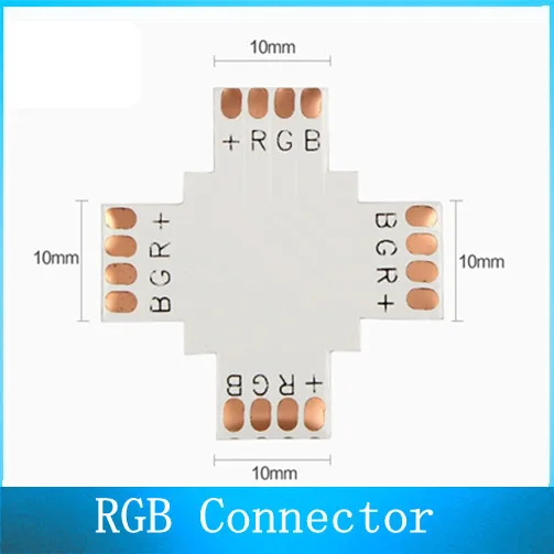 

10 мм Светодиодная лента RGB, соединительная плата для ленты 30 шт.