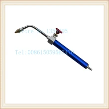 Большой размер, латунный сварочный фонарь, золотой газовый резак, трубка-горелка с деревянной ручкой