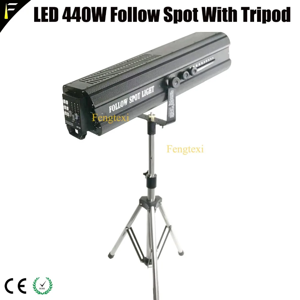 DMX 512 440 Вт Светодиодный светильник Fresnel COB с точечным фокусом, эллипсоидальный светильник/светильник Lekos, светильник с коротким и средним фокусным расстоянием