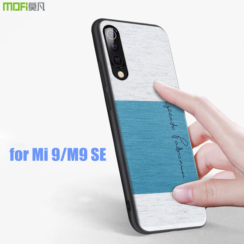 

For xiaomi mi 9 SE case non-slip soft touch cover MOFi original mi9 back cover protective capas cloth mi9Explorer version cases