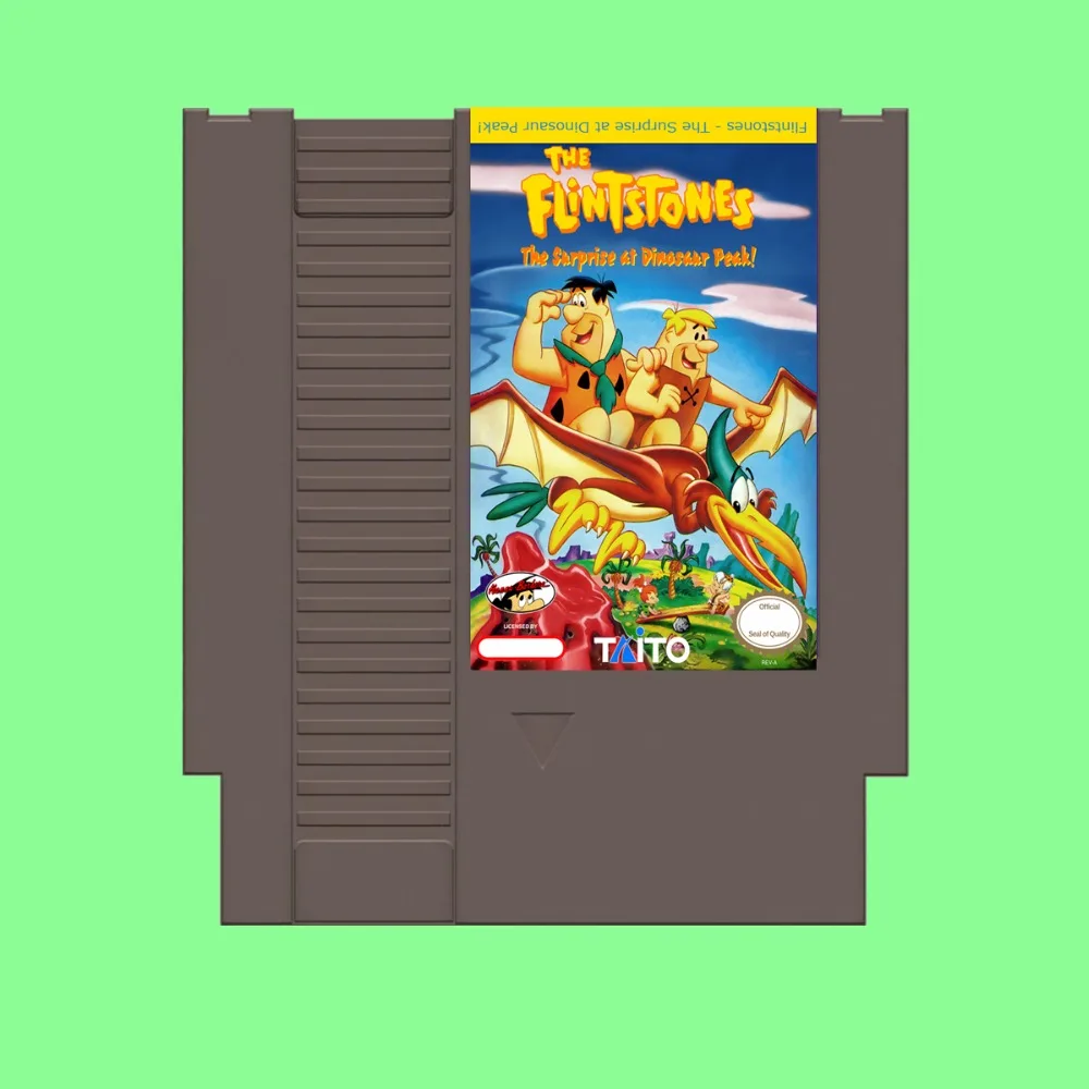 

Best Sale Flintstones The Surprise at Dinosaur Peak! Game Card For 72 Pin 8 Bit Game Player