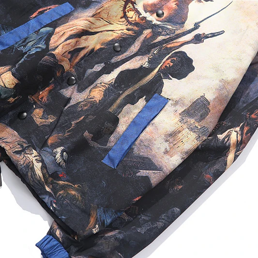 Plegie Turn-down Collar Vintage Full Printed Mens Jackets Coats 2018 Autumn Fashion Casual Streetwear Hip Hop Jacket Windbreaker Plegie Turn-down Collar Vintage Full Printed Mens Jackets Coats 2018 Autumn Fashion Casual Streetwear Hip Hop Jacket Windbreaker