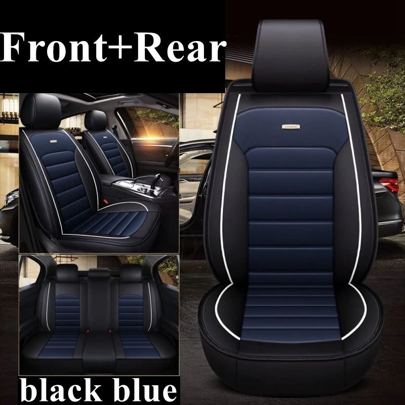 Black Blue Trax Car Seat Covers Cover For Toyota Auris Sports Estate 2013 On