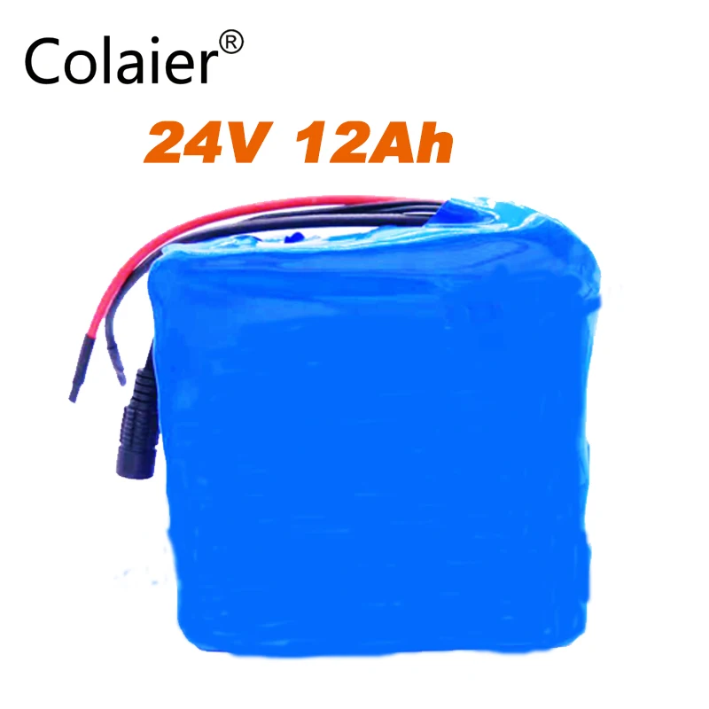 Colaier 24v 12ah 6S6P литиевая батарея 25,2 V 12ah литий-ионная батарея для велосипеда 350w e велосипед 250w(без зарядного устройства