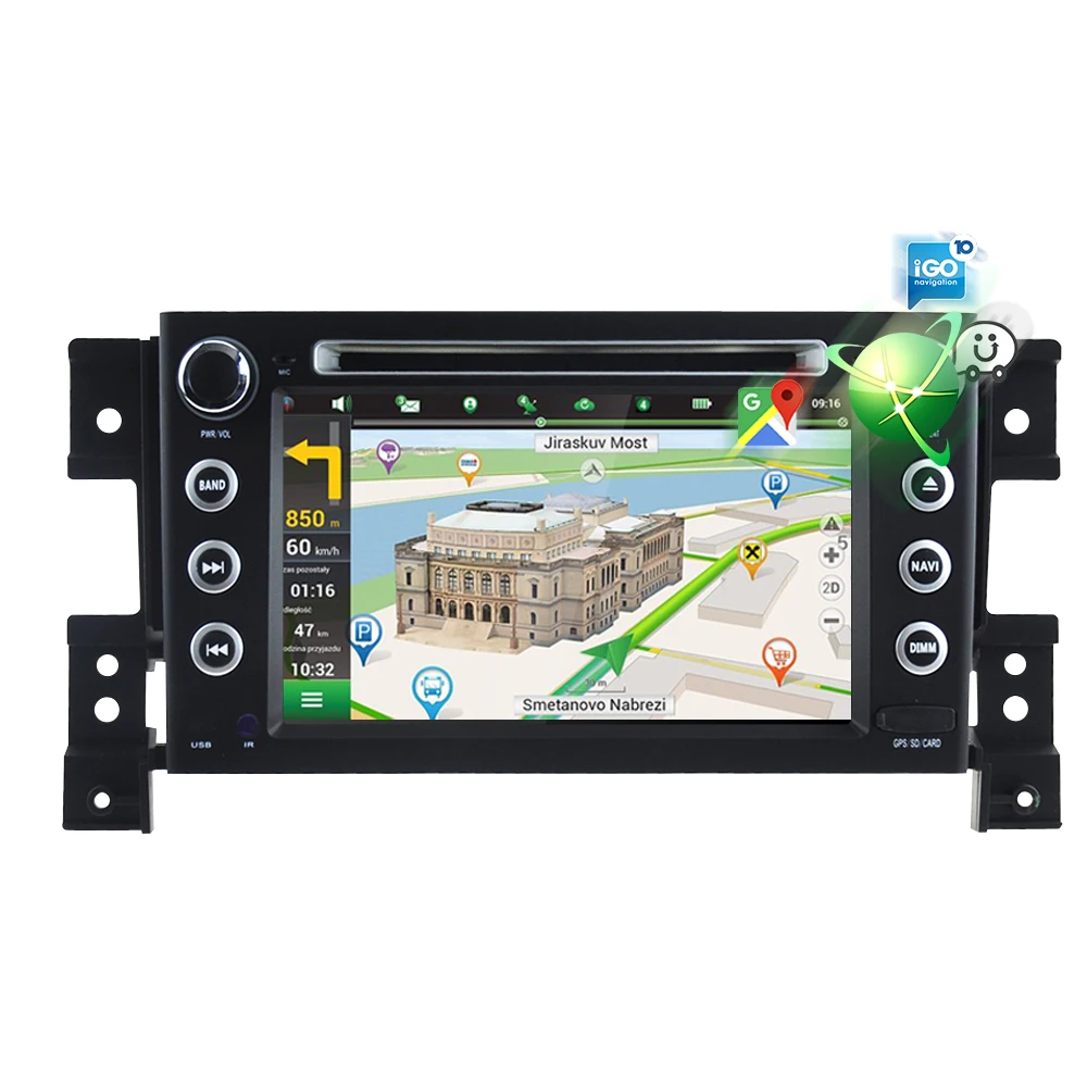 Автомагнитола на Android 10 0 DVD плеер для Suzuki Grand Vitara 2006 2007 2008 2009 2010 аудио навигация GPS