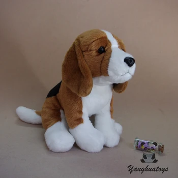 

Plush Toy Gift Simulation Animals Beagle Hound Doll Kids Toys Christmas Gifts