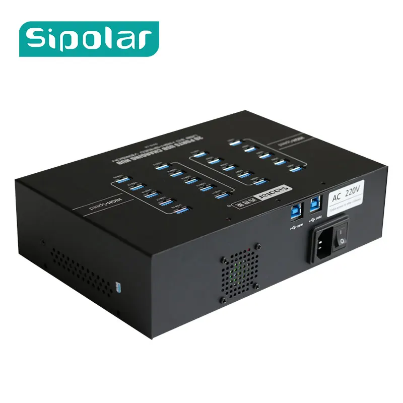 Зарядный концентратор Sipolar 3 0 в 20 портов USB|USB-хабы| |