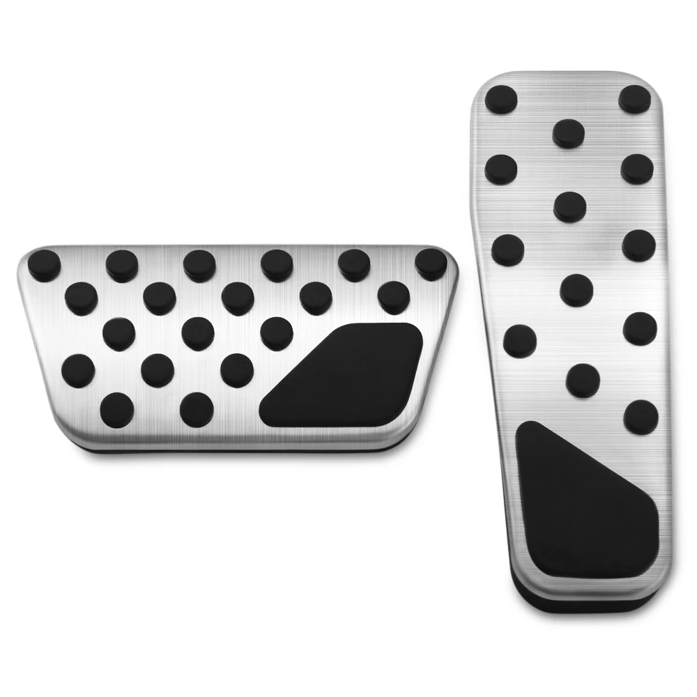 Car Accessories Car Pedals Pedal Cover Car Accelerator Gas Pedal Brake Pedal Footrest Plate Cover AT For Dodge Challenger Charger Chrysler 300 2009 -
