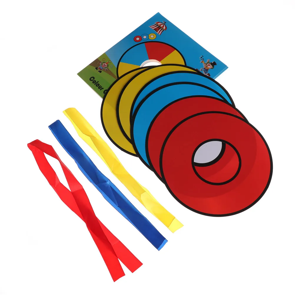 Stage Street Magic Trick Paper Bag Color Changing Magic CD Close Up Magic Props