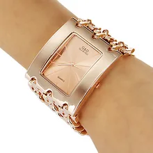 GLD y VDO Lujo Reloj Horloges Vrouwen Big Band Oro Rosa Relojes de Cuarzo Hombres Mujeres Wriatwatch Envío Gratis