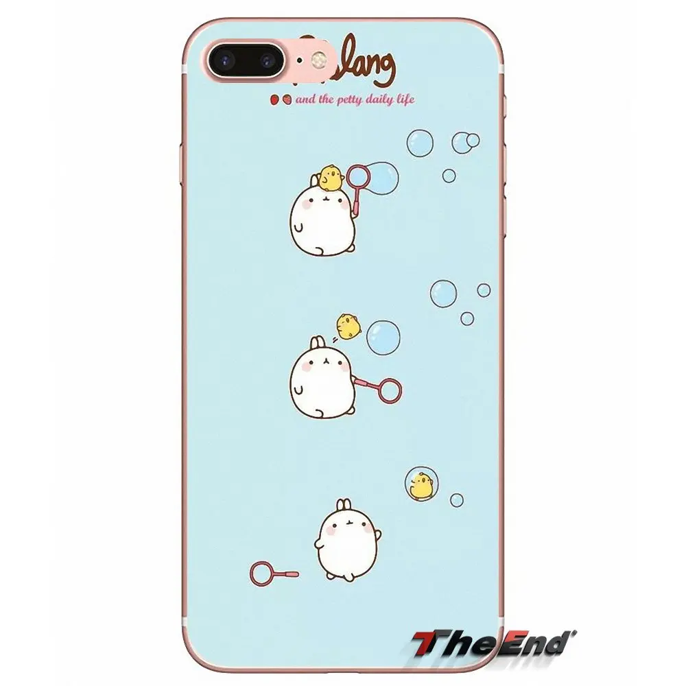 Для Sony Xperia M2 M4 M5 E3 T3 XA Aqua Z Z1 Z2 Z3 Z5 compact LG G4 G5 G3 G2 Mini кавайная коробка картофель кролики