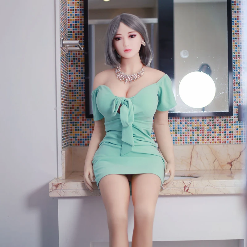 Cosdoll 158 см/165 см азиатское лицо дешевый силикон секс куклы большие груди милая