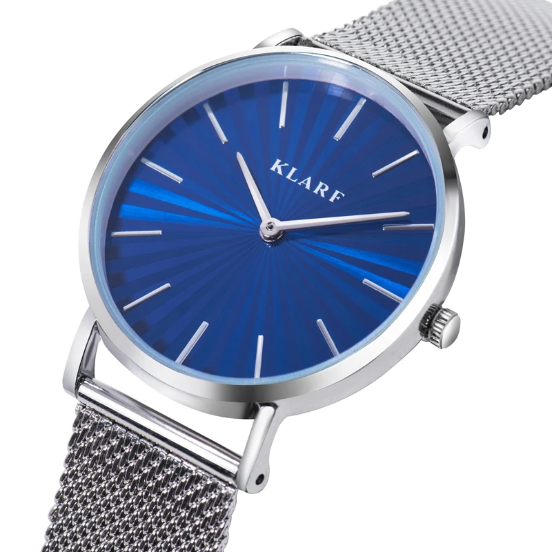 

KLARF Original Montre Femme Dress Watch Women Luxury Ladies Watches Genuine Leather Wristwatch for Couple Female Relogio Reloj