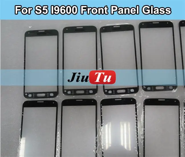 

White / Black For Samsung S5 i9600 Glass Replacement Repair Part Lens Outer LCD Front Screen wholesale 20 Pcs/lot