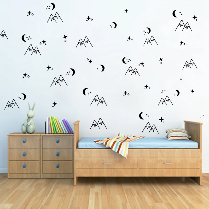 Midnight In The Mountains Kids Room Decals